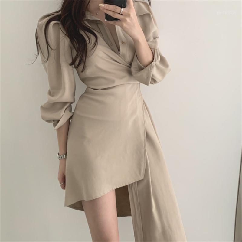 Casual Dresses Alien Kitty 2022 Retro Irregular Dress Slim Femme Autumn Full Sleeves Women Shirt Elegant Vestidos, Black
Casual Dresses Alien Kitty 2022 Retro Irregular Dress Slim Femme Autumn Full Sleeves Women Shirt Elegant Vestidos, Black