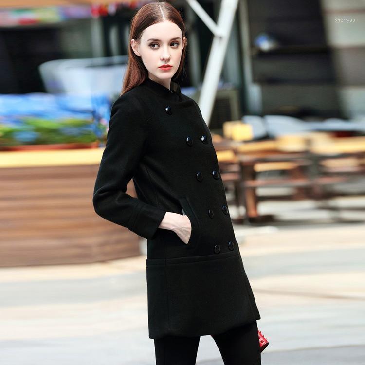 Women' Trench Coats 2022 Spring Model Yang Mi Celebrity Inspired Black Woolen Coat Mid-Length Slim-Fit Overcoat Women
Women' Trench Coats 2022 Spring Model Yang Mi Celebrity Inspired Black Woolen Coat Mid-Length Slim-Fit Overcoat Women