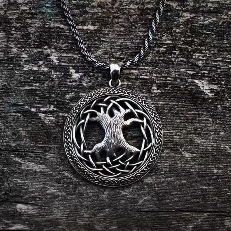 Pendant Necklaces Vintage Tree Of Life Norse Mythology World Amulet Natural Necklace Men Punk Biker Gothic Jewelry Party GiftsPendant
Pendant Necklaces Vintage Tree Of Life Norse Mythology World Amulet Natural Necklace Men Punk Biker Gothic Jewelry Party GiftsPendant