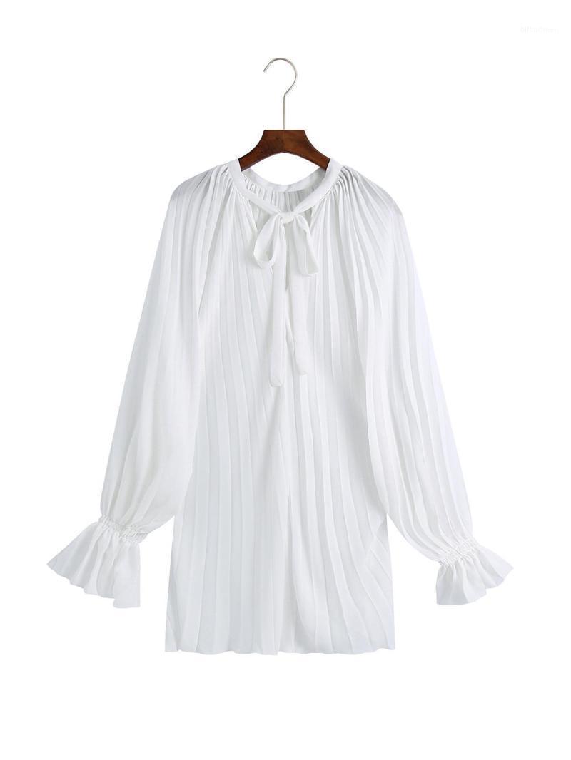 Women's Blouses & Shirts Spring 2022 Sets Speed Sell Tong Street Temperament Collage Long-sleeved Round Collar Shirt, White
Women's Blouses & Shirts Spring 2022 Sets Speed Sell Tong Street Temperament Collage Long-sleeved Round Collar Shirt, White