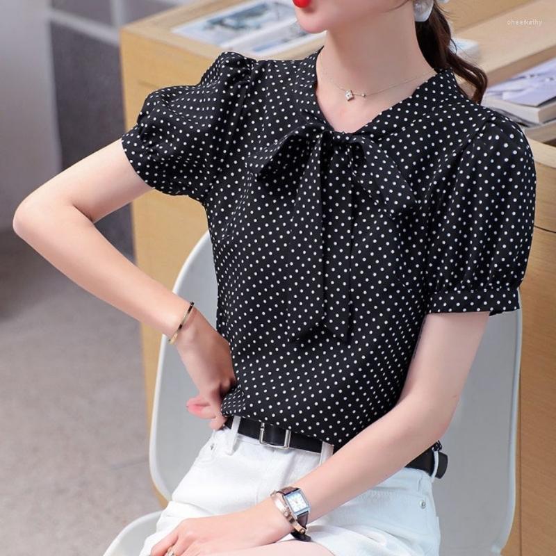 Women' Blouses & Shirts Women' Spring Summer Fashion Chiffon Female Short Sleeve Pullover Ladies Loose Bow Tops H46Women' Chee22, Black
Women' Blouses & Shirts Women' Spring Summer Fashion Chiffon Female Short Sleeve Pullover Ladies Loose Bow Tops H46Women' Chee22, Black