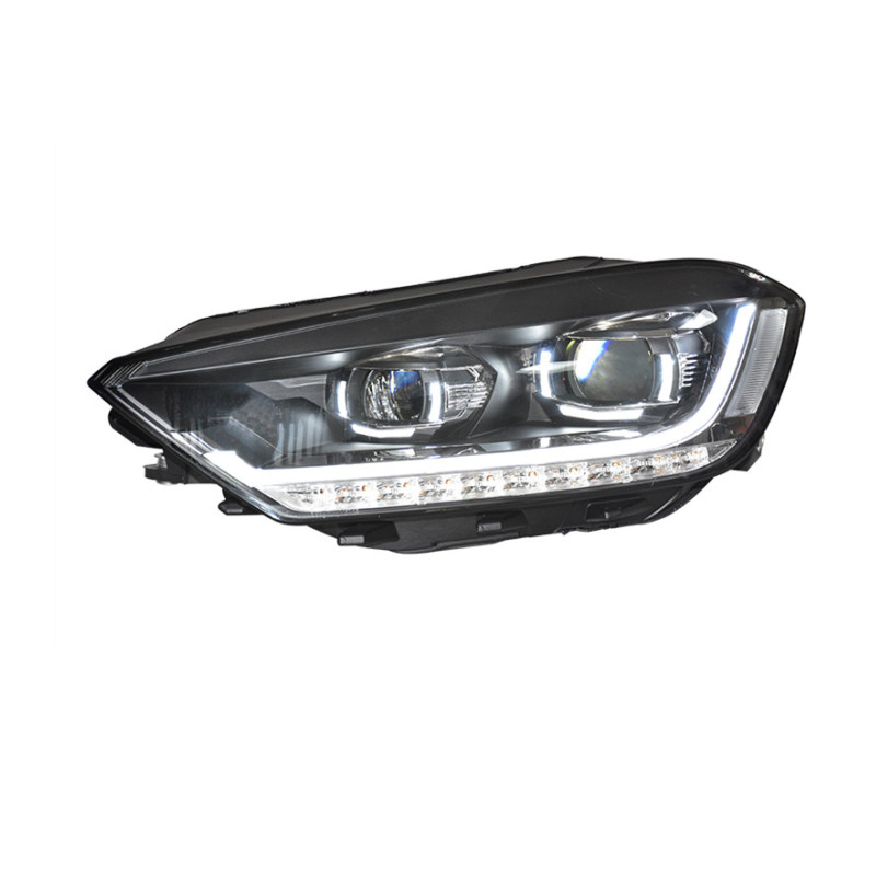 Car Parts LED Headlights Assembly For V W Sportsvan LED Headlight 20 13-20 19 Golf DRL Turn Signal High Beam Lens Headlamp