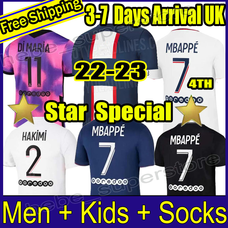 S-4XL 21 22 23 Thai soccer jersey MBAPPE VERRATTI HAKIMI SERGIO RAMOS 2021 2022 MARQUINHOS KIMPEMBE DI MARIA KEAN football tops men and kids STAR SPECIAL PsGs champion, 21-22 away
S-4XL 21 22 23 Thai soccer jersey MBAPPE VERRATTI HAKIMI SERGIO RAMOS 2021 2022 MARQUINHOS KIMPEMBE DI MARIA KEAN football tops men and kids STAR SPECIAL PsGs champion, 21-22 away
