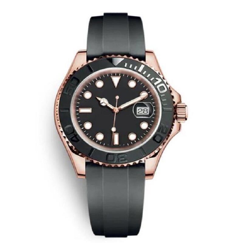 Mens Watch 40mm Rubber Strap Rose gold Automatic Movement Mechanical Stainless Steel Mens Watches Master Male Wristwatch Yacht Watches, 1 piece(random color)
Mens Watch 40mm Rubber Strap Rose gold Automatic Movement Mechanical Stainless Steel Mens Watches Master Male Wristwatch Yacht Watches, 1 piece(random color)