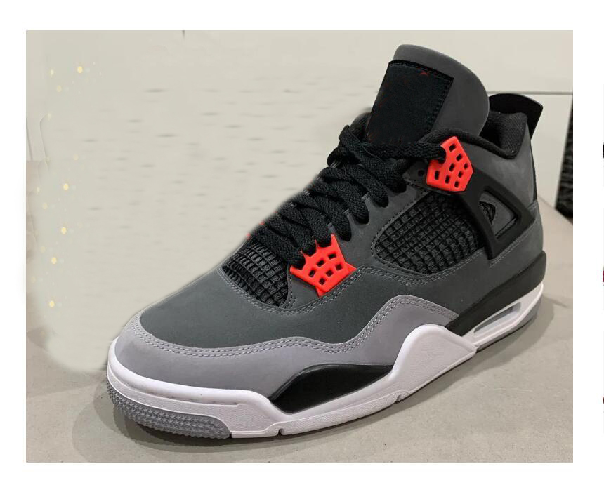 4 Infrared Basketball Shoes 4s Dark Grey Infrared 23-Black-Cement Sports Sneakers Running DH6927-061 us 7-13, 01
4 Infrared Basketball Shoes 4s Dark Grey Infrared 23-Black-Cement Sports Sneakers Running DH6927-061 us 7-13, 01