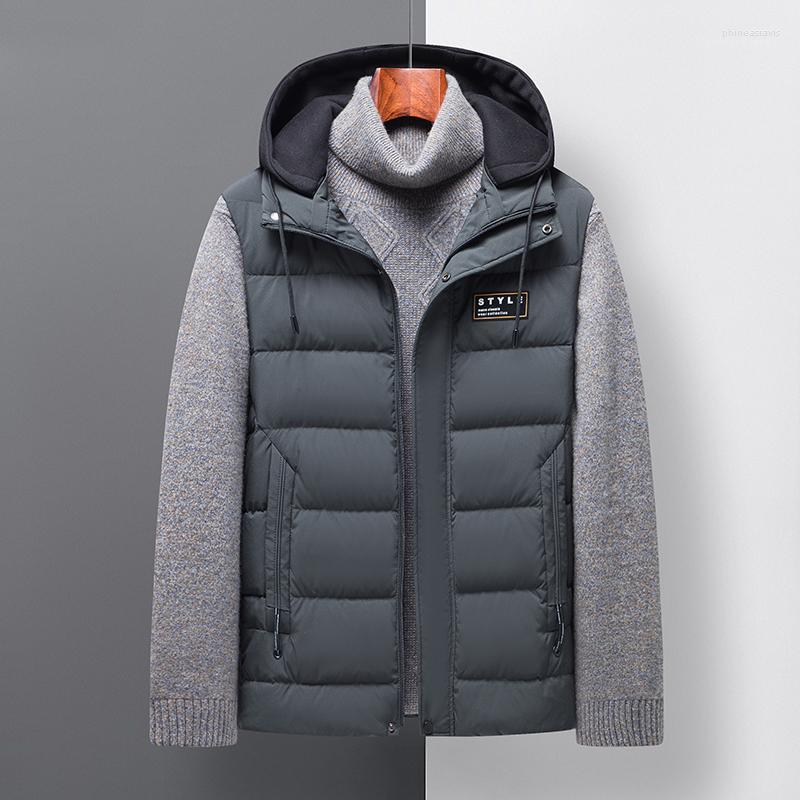 Men's Down & Parkas 2022 Winter Men Jacket Removable Hooded Windproof 80% White Duck Parka Male Thick Coat Mid-Long Plus Size 4XL Phin22, Black
Men's Down & Parkas 2022 Winter Men Jacket Removable Hooded Windproof 80% White Duck Parka Male Thick Coat Mid-Long Plus Size 4XL Phin22, Black