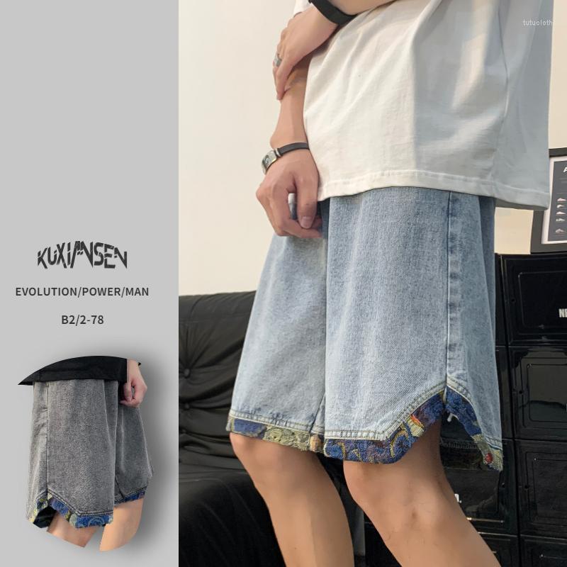 Men' Shorts Summer Men Basketball Jeans Streetwear Korean Style Loose Casual Denim Male Trend HIP HOP Pants Brand ClothesMen, K404 grey
Men' Shorts Summer Men Basketball Jeans Streetwear Korean Style Loose Casual Denim Male Trend HIP HOP Pants Brand ClothesMen, K404 grey