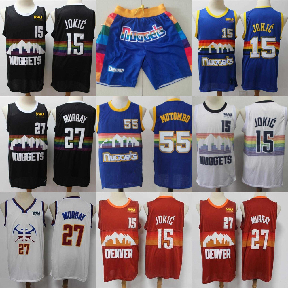 Jersey Dikembe 55 Mutombo Allen3Iverson Nikola 15''JOKIC Jamal 27 Murray Denver''Nuggets''Men Basketball Jerseys, Color
Jersey Dikembe 55 Mutombo Allen3Iverson Nikola 15''JOKIC Jamal 27 Murray Denver''Nuggets''Men Basketball Jerseys, Color