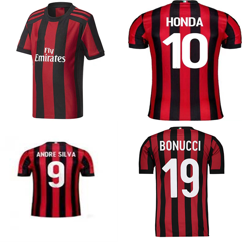 17 18 Retro Vintage Soccer Jerseys MILAN Andre Silva Calhanoglu Bonucci Abate Jersey For Men Home Cutrone Donnarumma Antonelli Montolivo Shirt, 17/18 home+league
17 18 Retro Vintage Soccer Jerseys MILAN Andre Silva Calhanoglu Bonucci Abate Jersey For Men Home Cutrone Donnarumma Antonelli Montolivo Shirt, 17/18 home+league
