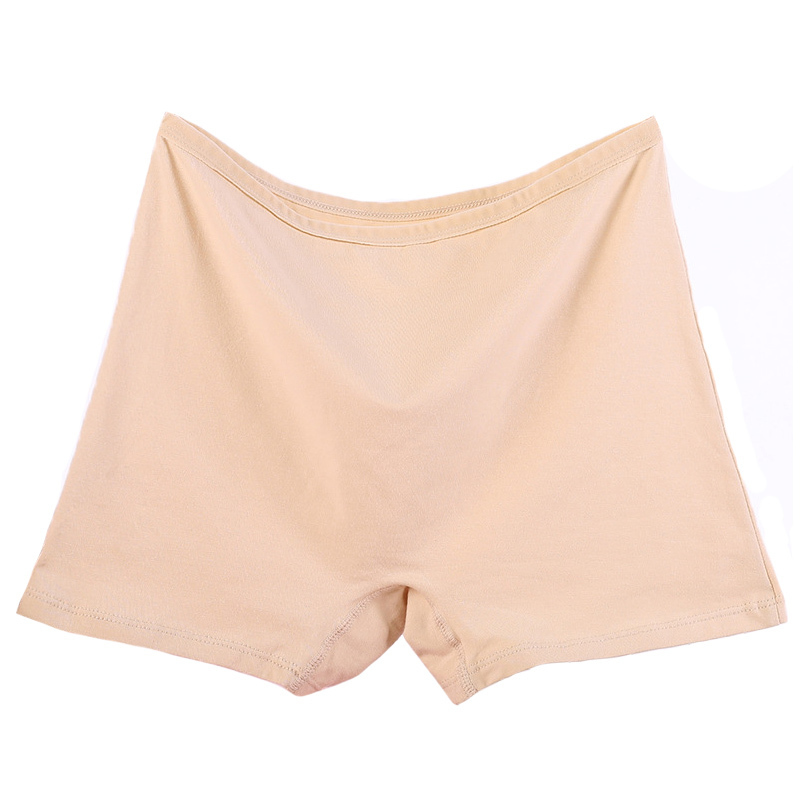 3 Pieces/Pack 6XL Big Size Boyshorts Women Underwear Boxer Female Safety Short Pants Large Size Ladies Cotton Panties 220512