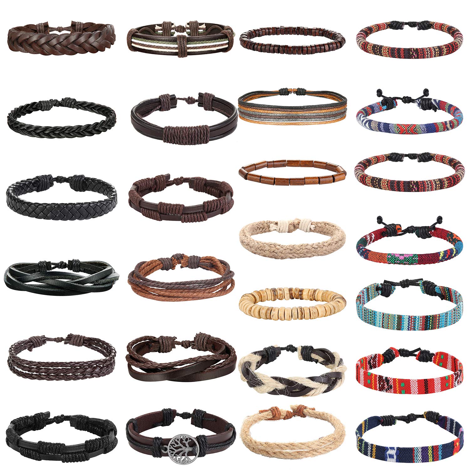 Charm Bracelets Cassieca Braided Leather For Men Women Lined Wood Beads Cuff Wrap Bracelet Ethnic Tribal Adjustable Handmade Friendsh amcAu
Charm Bracelets Cassieca Braided Leather For Men Women Lined Wood Beads Cuff Wrap Bracelet Ethnic Tribal Adjustable Handmade Friendsh amcAu