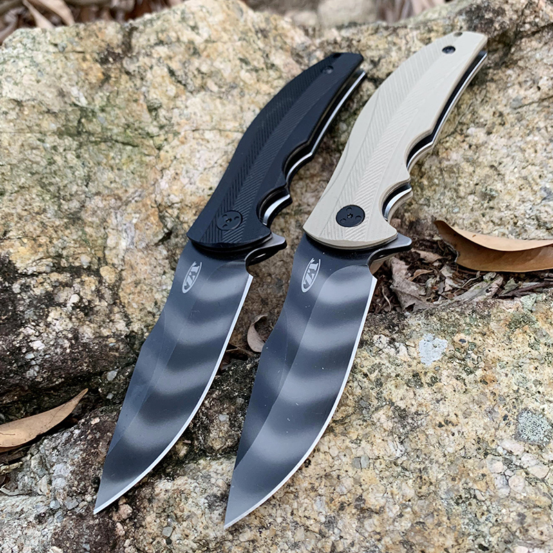 ZT0606 Quick Bearing Flipper Knives Zero Tolerance Folding Blade 9cr14mov Tiger Stripe Plain Edge Tactical Hunting Pocket Knife Fishing tool
ZT0606 Quick Bearing Flipper Knives Zero Tolerance Folding Blade 9cr14mov Tiger Stripe Plain Edge Tactical Hunting Pocket Knife Fishing tool