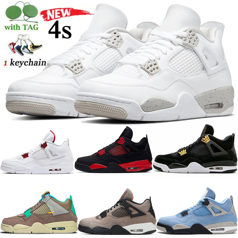 2022 Top New Basketball Shoes 4 4s University Blue Black Canvas Cactus jack Canyon Purple Red Thunder Soft Pink Men Women Designer Sneakers
2022 Top New Basketball Shoes 4 4s University Blue Black Canvas Cactus jack Canyon Purple Red Thunder Soft Pink Men Women Designer Sneakers