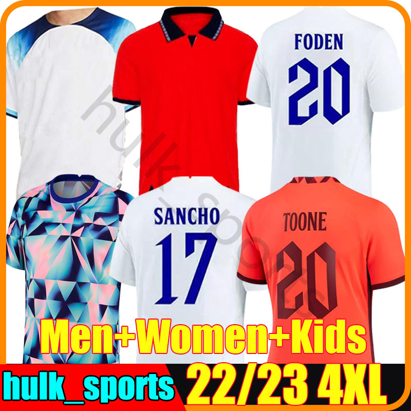 XXXL 4XL 2022 Angleterre KANE FODEN Soccer Jerseys 22/23 TOONE national team football Shirt STERLING SAKA RASHFORD BARKLEY SANCHO MOUNT GREALISH men women kids kit, Yinggelan 2022 home
XXXL 4XL 2022 Angleterre KANE FODEN Soccer Jerseys 22/23 TOONE national team football Shirt STERLING SAKA RASHFORD BARKLEY SANCHO MOUNT GREALISH men women kids kit, Yinggelan 2022 home