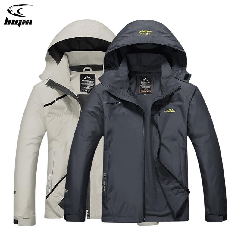 Hunting Jackets LNGXO Waterproof Hiking Jacket Men Climbing Camping Clothes Outdoor Sport Rain Windbreaker Coat Large Size, Men black
Hunting Jackets LNGXO Waterproof Hiking Jacket Men Climbing Camping Clothes Outdoor Sport Rain Windbreaker Coat Large Size, Men black