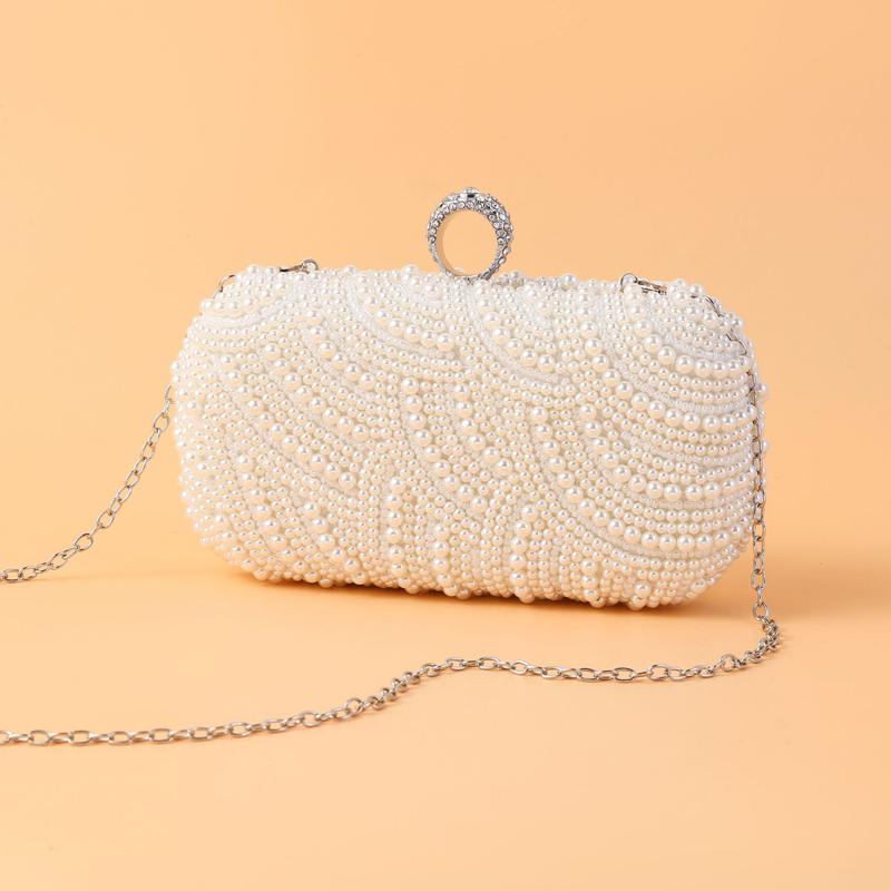 Evening Bags Beading Women Day Clutch Pearl Diamonds Finger Ring 2022 Arrival Handbags Purse Vintage StyleEvening, Ym1547pearl white
Evening Bags Beading Women Day Clutch Pearl Diamonds Finger Ring 2022 Arrival Handbags Purse Vintage StyleEvening, Ym1547pearl white