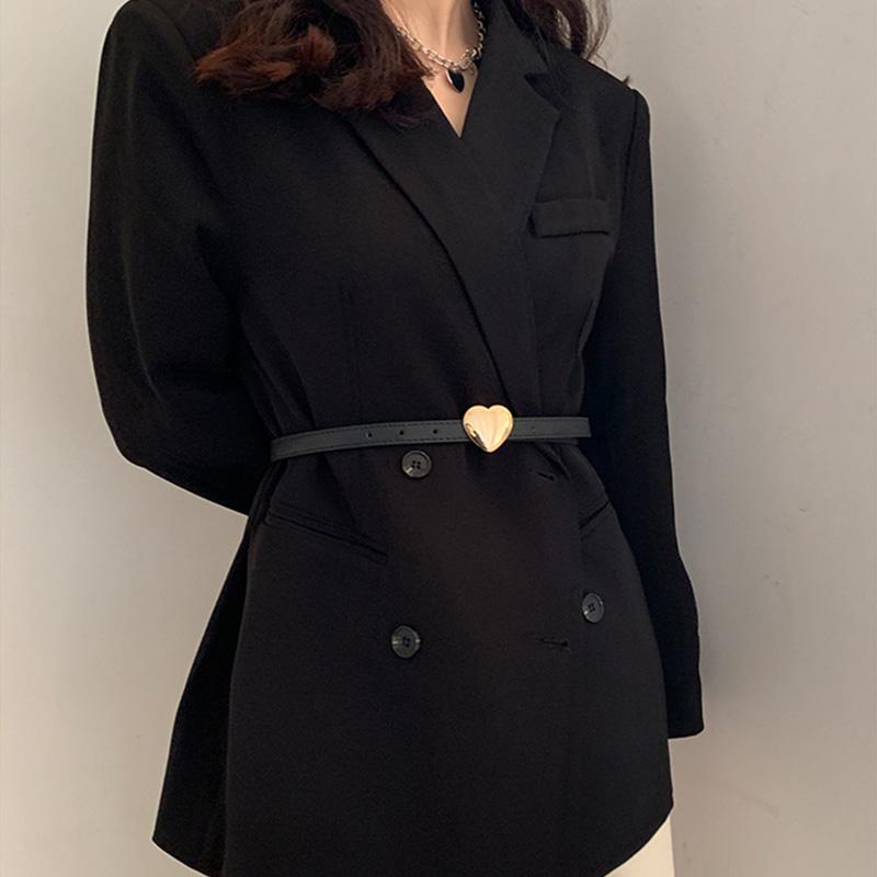 Belts Fashion Leather Thin Belt For Women Metal Heart Buckle Waist Strap Designer Female Trouser Dress Coat Decoration Waistband, Silver
Belts Fashion Leather Thin Belt For Women Metal Heart Buckle Waist Strap Designer Female Trouser Dress Coat Decoration Waistband, Silver