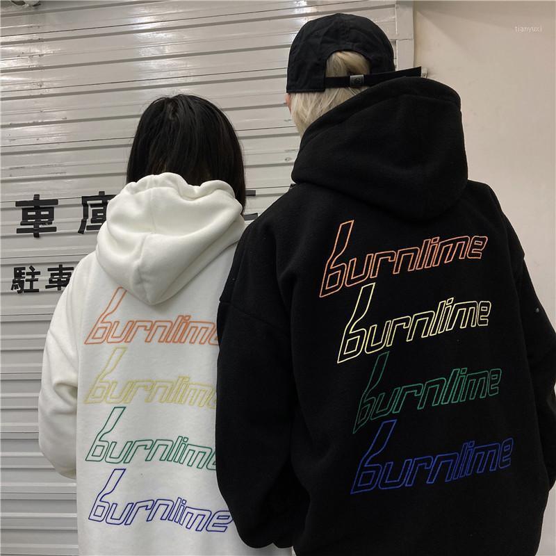 2-color Autumn Collegiate Women Sweatshirt Vintage Colorful Letter Fleece Hoodie Female Loose Plush Pullover Mujer Women's Hoodies & Sweatsh, Black
2-color Autumn Collegiate Women Sweatshirt Vintage Colorful Letter Fleece Hoodie Female Loose Plush Pullover Mujer Women's Hoodies & Sweatsh, Black
