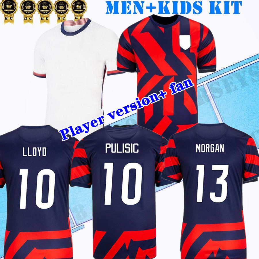 S 3XL 2021 2022 women Home away US Soccer Jerseys DEMPSEY PULISIC RAPINOE MORGAN 21 22 Football Shirt Uniform Menkids Player version fan, Women away
S 3XL 2021 2022 women Home away US Soccer Jerseys DEMPSEY PULISIC RAPINOE MORGAN 21 22 Football Shirt Uniform Menkids Player version fan, Women away