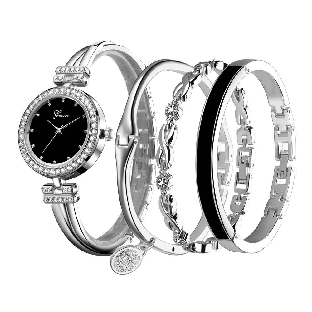 Four-piece suit women's watch ladies fashion quartz watch, Other