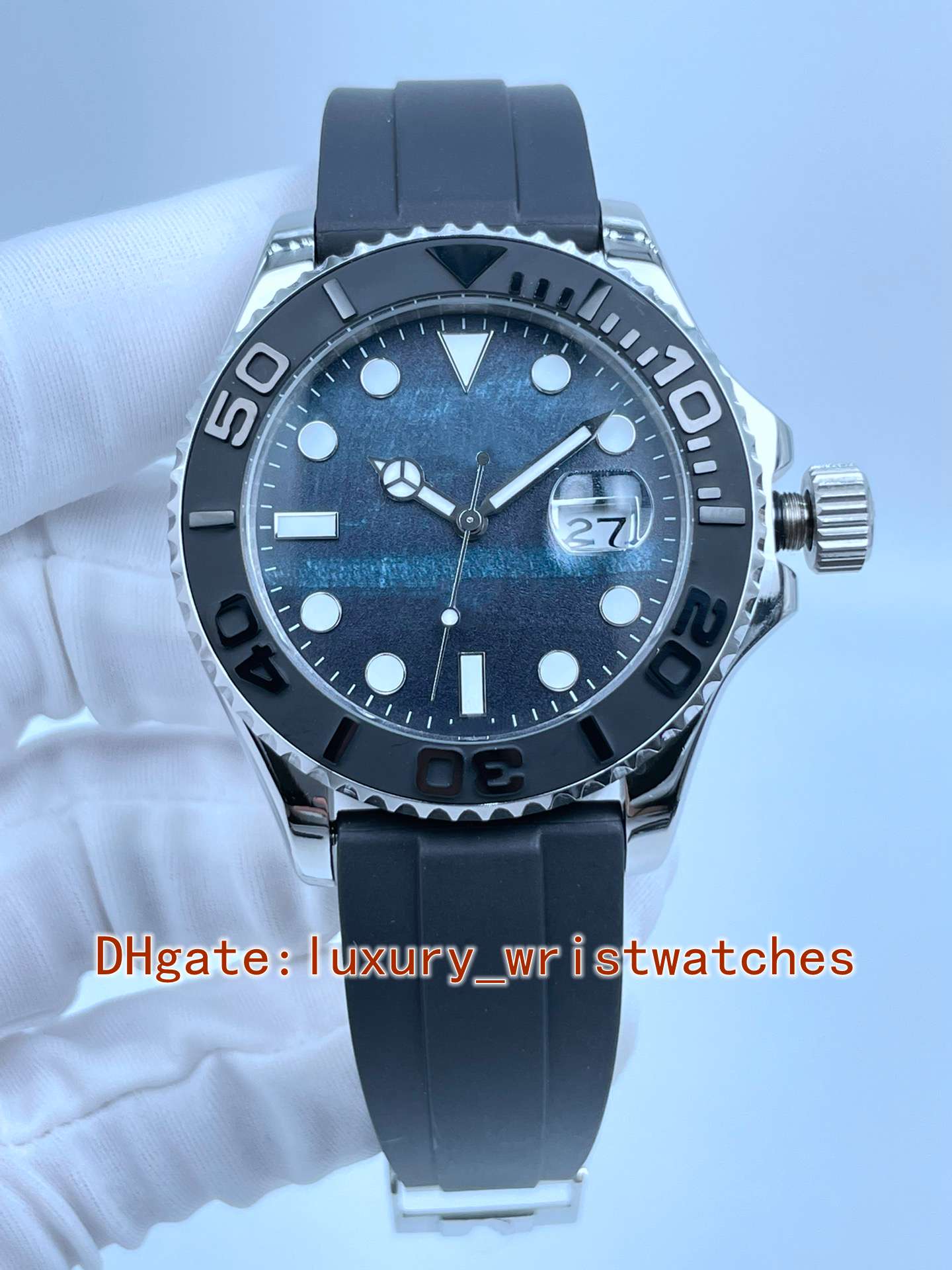 2 colors 226659 men Watch 226658 42mm Yellow gold Eagle eye dial Natural rubber strap 2813 Movement Automatic mechanical Mens Watches Wristwatches
2 colors 226659 men Watch 226658 42mm Yellow gold Eagle eye dial Natural rubber strap 2813 Movement Automatic mechanical Mens Watches Wristwatches