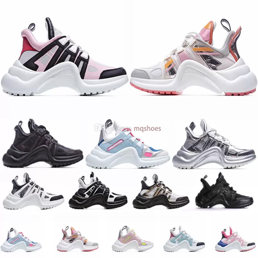 2022 Hot fashion designer casual dad shoes block archlight genuine Leather sneakers mesh Black breathable Bow high sole platform shoe l2K#, 000
2022 Hot fashion designer casual dad shoes block archlight genuine Leather sneakers mesh Black breathable Bow high sole platform shoe l2K#, 000