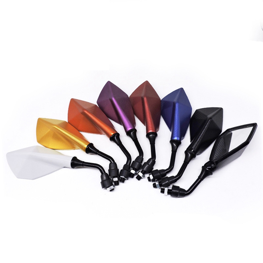 Universal 10mm Motorcycle Handlebar Rear View Mirrors Anti-glare Mirror For BMW Honda Yamaha Suzuki Kawasaki Ducati Scooter Motocross MOTO bike Rearview Mirrors
Universal 10mm Motorcycle Handlebar Rear View Mirrors Anti-glare Mirror For BMW Honda Yamaha Suzuki Kawasaki Ducati Scooter Motocross MOTO bike Rearview Mirrors