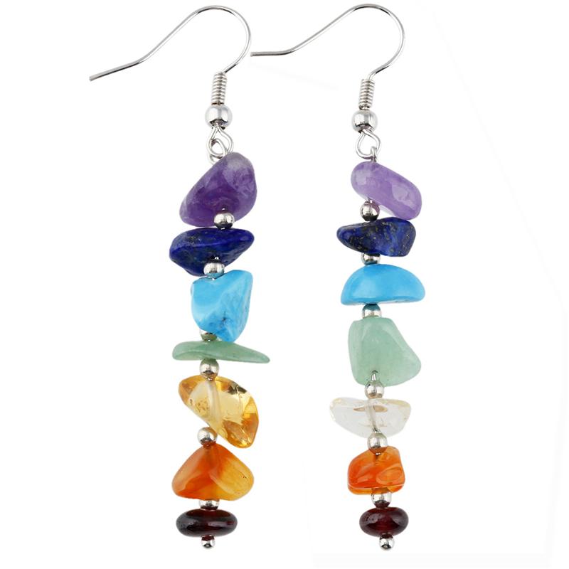 Dangle & Chandelier Chakras Yoga Women Jewelry Sets Healing Reiki Rainbow Chips Earrings Necklaces Pendants Natural Gem Stone Mala BeadsDang
Dangle & Chandelier Chakras Yoga Women Jewelry Sets Healing Reiki Rainbow Chips Earrings Necklaces Pendants Natural Gem Stone Mala BeadsDang