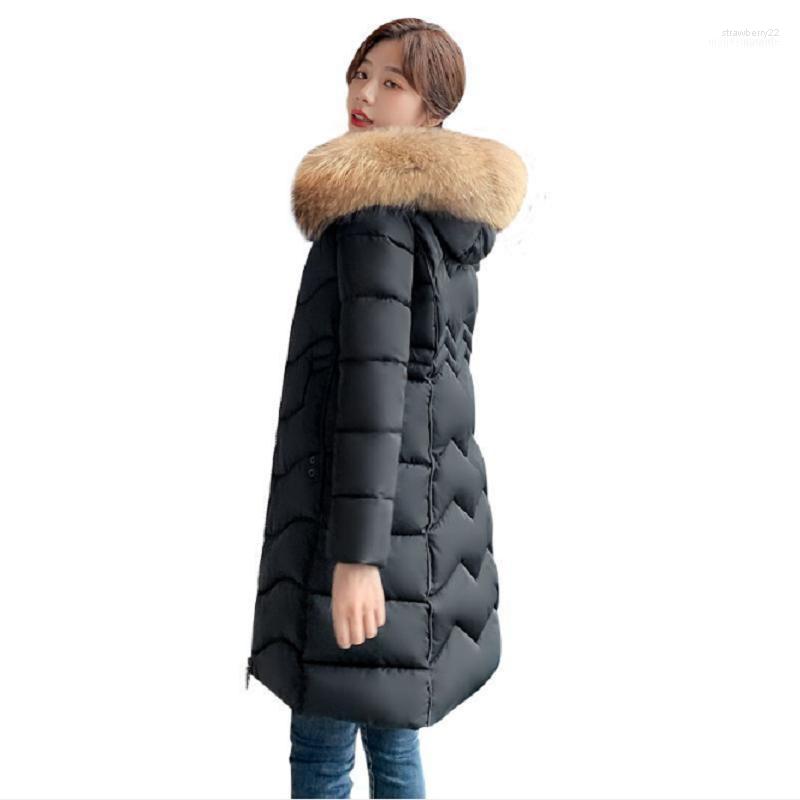 Women' Down & Parkas Fashion Winter Jacket 2022 Woman Mid-length Slim Fit Waist Big Fur Collar Padded Jacket1 Stra22, Black
Women' Down & Parkas Fashion Winter Jacket 2022 Woman Mid-length Slim Fit Waist Big Fur Collar Padded Jacket1 Stra22, Black