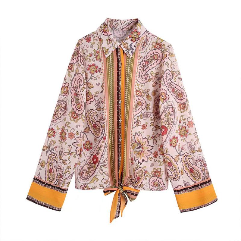 Women's Blouses & Shirts ZATRHMBM Female Clothing Fashion Bow-knot Basic Ladies Tops Printed Lady Shirt Single-breasted Long Sleeve Chic Wom, Photo color
Women's Blouses & Shirts ZATRHMBM Female Clothing Fashion Bow-knot Basic Ladies Tops Printed Lady Shirt Single-breasted Long Sleeve Chic Wom, Photo color