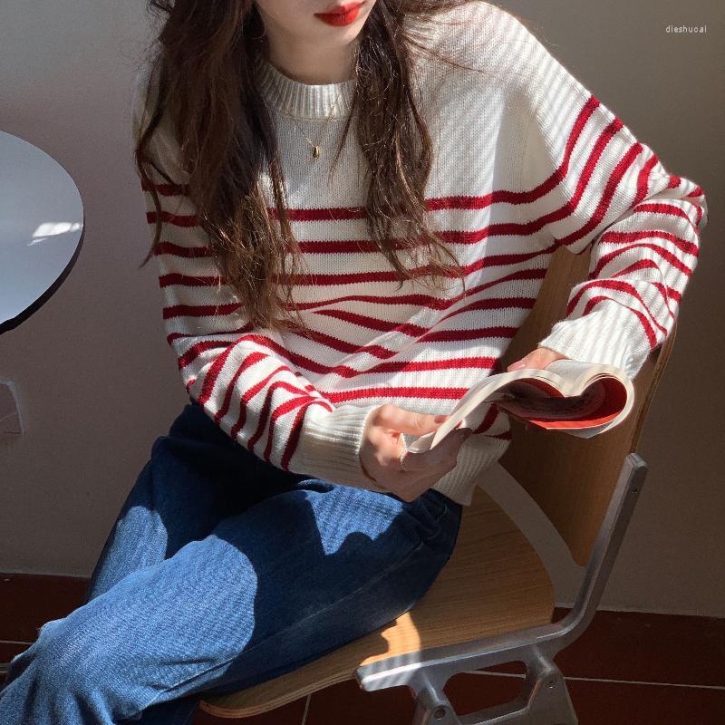 Women's Sweaters Autumn Winter 2022 Striped Match Women Sweater Korean Style Long Sleeve Knitted Female Casual Pullover Jumper, Khaki
Women's Sweaters Autumn Winter 2022 Striped Match Women Sweater Korean Style Long Sleeve Knitted Female Casual Pullover Jumper, Khaki