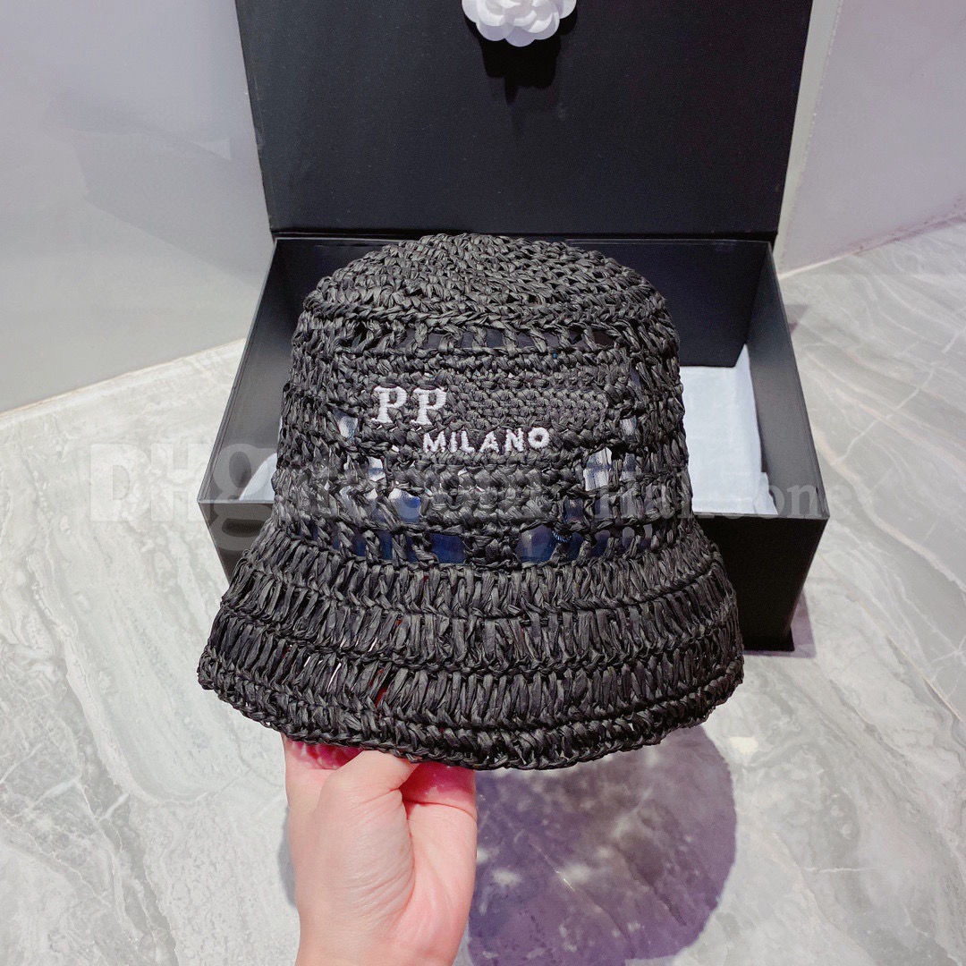 Ball Caps Raffia Straw Bucket Hat Designer Cap for Men Woman Baseb all Caps Beanie Casquettes fisherman buckets hats patchwork High Quality summer Sun T2302031, Black
Ball Caps Raffia Straw Bucket Hat Designer Cap for Men Woman Baseb all Caps Beanie Casquettes fisherman buckets hats patchwork High Quality summer Sun T2302031, Black