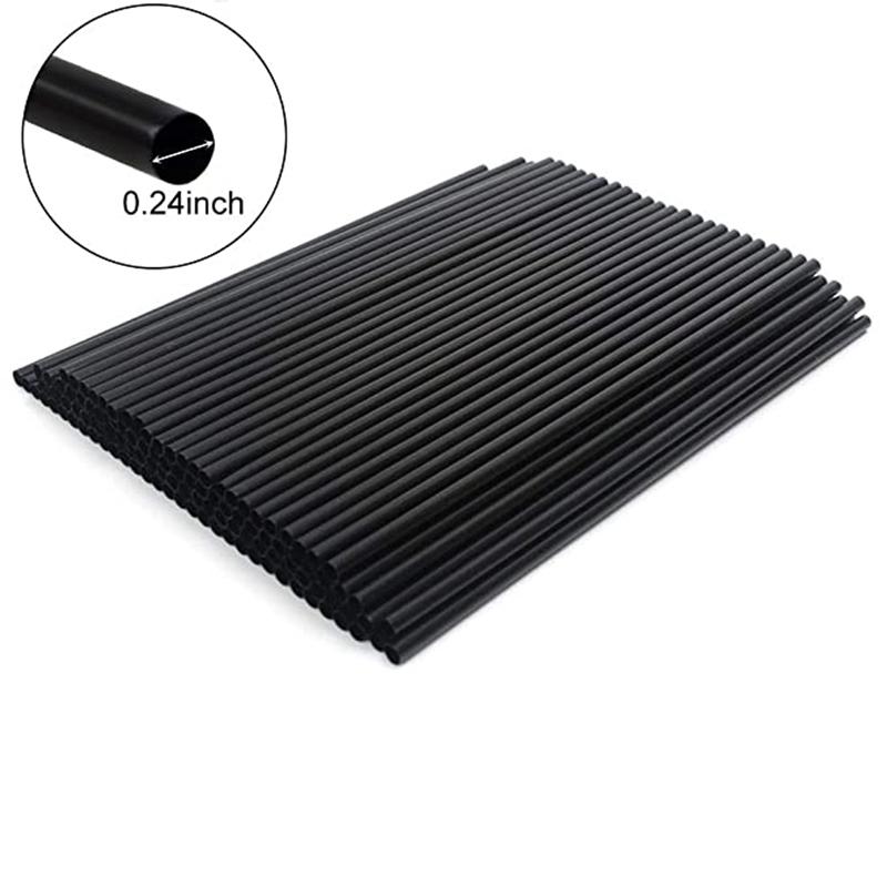 Drinking Straws 20050010001500pcs Disposable Black Flexible Wedding Party Supplies Plastic StrawsDrinking4709918