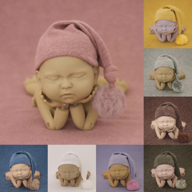 Berets Arrival Baby Pography Hat Knitted Plush Balls Unisex Solid Color Long Tail Pointy For Props Soft Fur Ball Bonnet, Grey
Berets Arrival Baby Pography Hat Knitted Plush Balls Unisex Solid Color Long Tail Pointy For Props Soft Fur Ball Bonnet, Grey