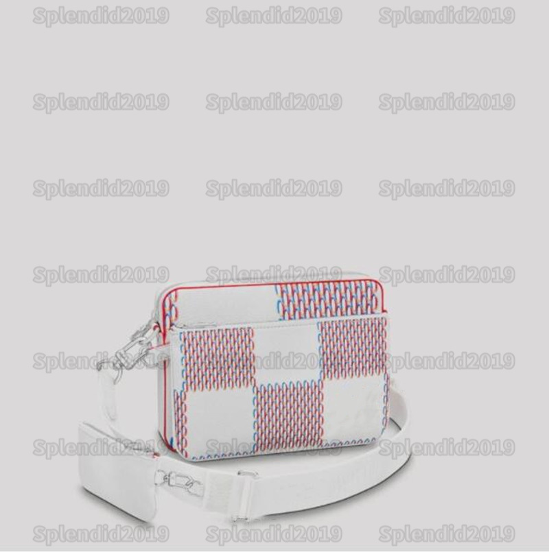 TRIO Messenger Bags 3 In 1 M20665 Men Women Cross body Shoulder Luxury Designer Bag 3 Sets 2022 New fashion Mans Postman bag White Pink, #1
TRIO Messenger Bags 3 In 1 M20665 Men Women Cross body Shoulder Luxury Designer Bag 3 Sets 2022 New fashion Mans Postman bag White Pink, #1