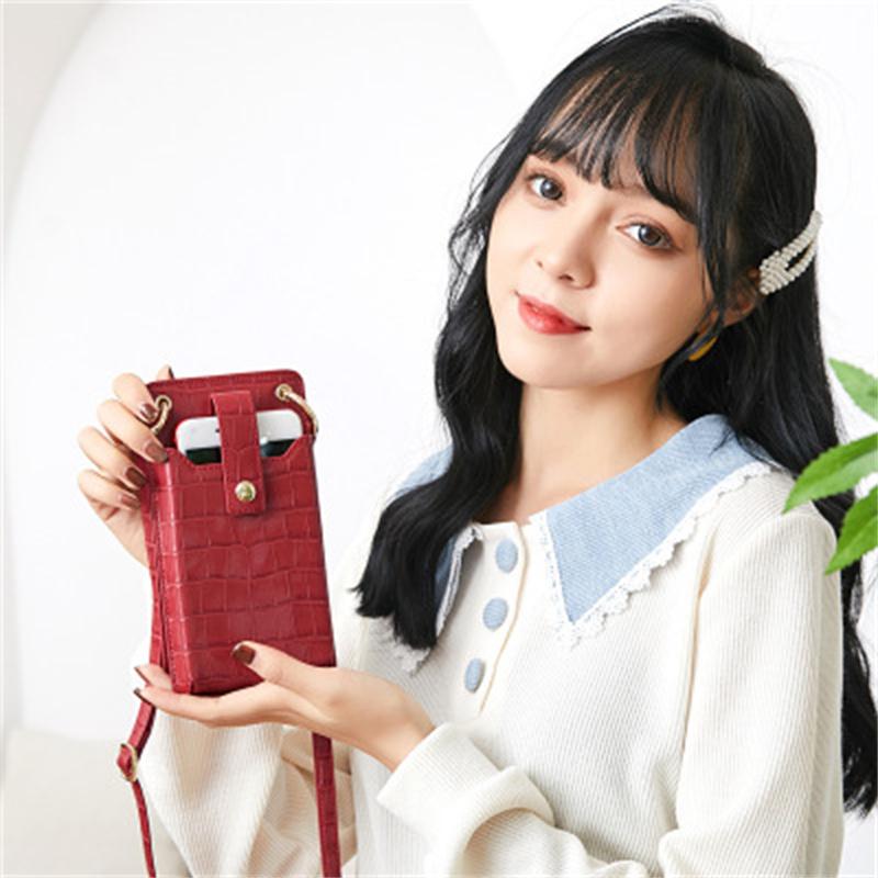 Evening Bags 2022 Fashion Crocodile Pattern Leather Mini Shoulder Bag Women Mobile Phone For Iphone 11 Pro Max Wallet Crossbody, Pink
Evening Bags 2022 Fashion Crocodile Pattern Leather Mini Shoulder Bag Women Mobile Phone For Iphone 11 Pro Max Wallet Crossbody, Pink