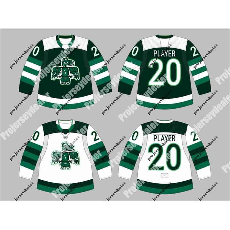 Seattle Ice Hockey Jersey 2019 the 32th Team inspired by the Totems Double Stitched Name and Number For Mens Womens Youth Customization, White
Seattle Ice Hockey Jersey 2019 the 32th Team inspired by the Totems Double Stitched Name and Number For Mens Womens Youth Customization, White