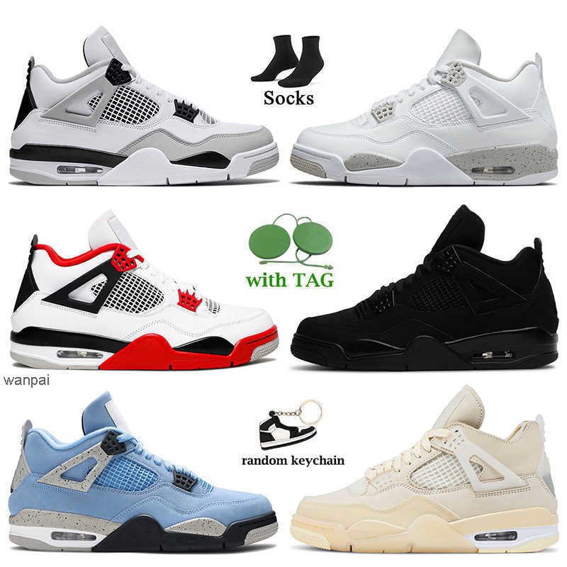 OG 4s Basketball Shoes Jumpman 4 Military White Oreo Fire Red Black Cat University Blue Sail Off Bred Sports Trainers Wild Things Infrared JORDON, C41 grey 40-47
OG 4s Basketball Shoes Jumpman 4 Military White Oreo Fire Red Black Cat University Blue Sail Off Bred Sports Trainers Wild Things Infrared JORDON, C41 grey 40-47