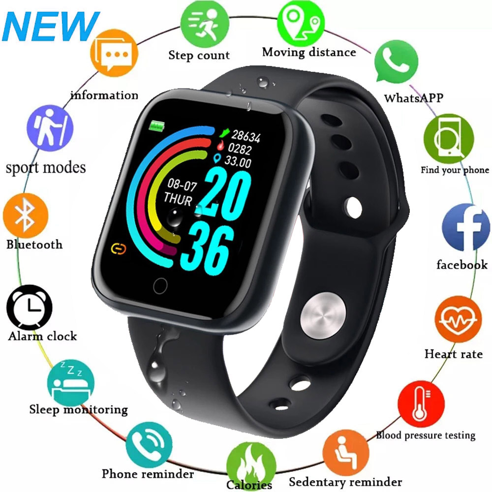 D20 Pro Smart Watch Men Women Y68 Blood Pressure Heart Rate Monitor Sport Smartwatch Fitness Tracker For Xiaomi Huawei
D20 Pro Smart Watch Men Women Y68 Blood Pressure Heart Rate Monitor Sport Smartwatch Fitness Tracker For Xiaomi Huawei