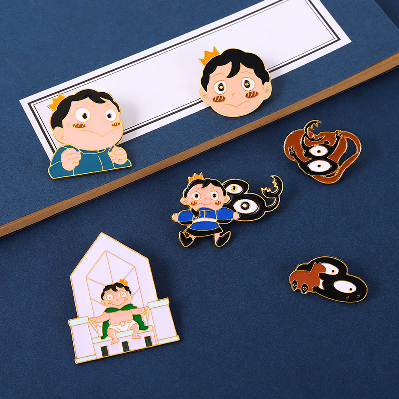 Ranking Of Kings Enamel Pins Custom Prince Bojji Kage Drusy Brooches Lapel Badges Self-Improvement Anime Badges Jewelry Gift, Mixed colors
Ranking Of Kings Enamel Pins Custom Prince Bojji Kage Drusy Brooches Lapel Badges Self-Improvement Anime Badges Jewelry Gift, Mixed colors