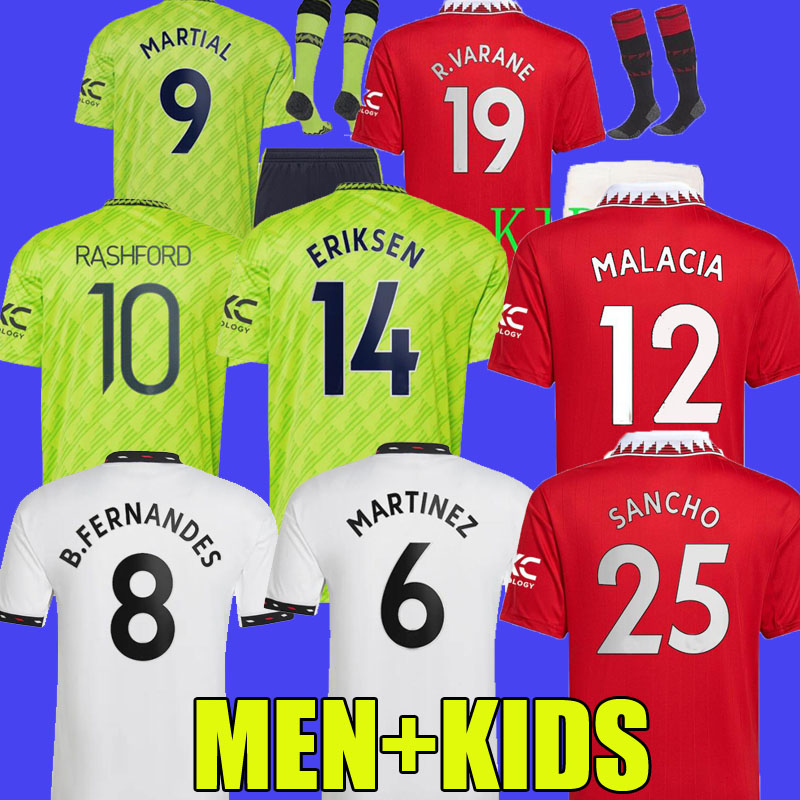 22 23 SANCHO MaNs UtDs soccer jersey ERIKSON MARTINEZ VARANE GREENWOOD RASHFORD football shirts 2022 2023 men kids kits MANCHESTERS B.FERNANDES Malacia fans player, Third europa
22 23 SANCHO MaNs UtDs soccer jersey ERIKSON MARTINEZ VARANE GREENWOOD RASHFORD football shirts 2022 2023 men kids kits MANCHESTERS B.FERNANDES Malacia fans player, Third europa