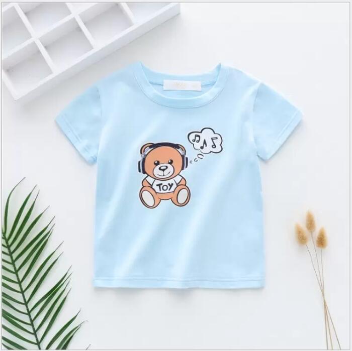 2021 Baby Boys Girls Cartoon Bear T-shirts Summer Kids Short Sleeve T-shirt Children Cotton Casual Tops Tees Boy Shirts, Black
2021 Baby Boys Girls Cartoon Bear T-shirts Summer Kids Short Sleeve T-shirt Children Cotton Casual Tops Tees Boy Shirts, Black