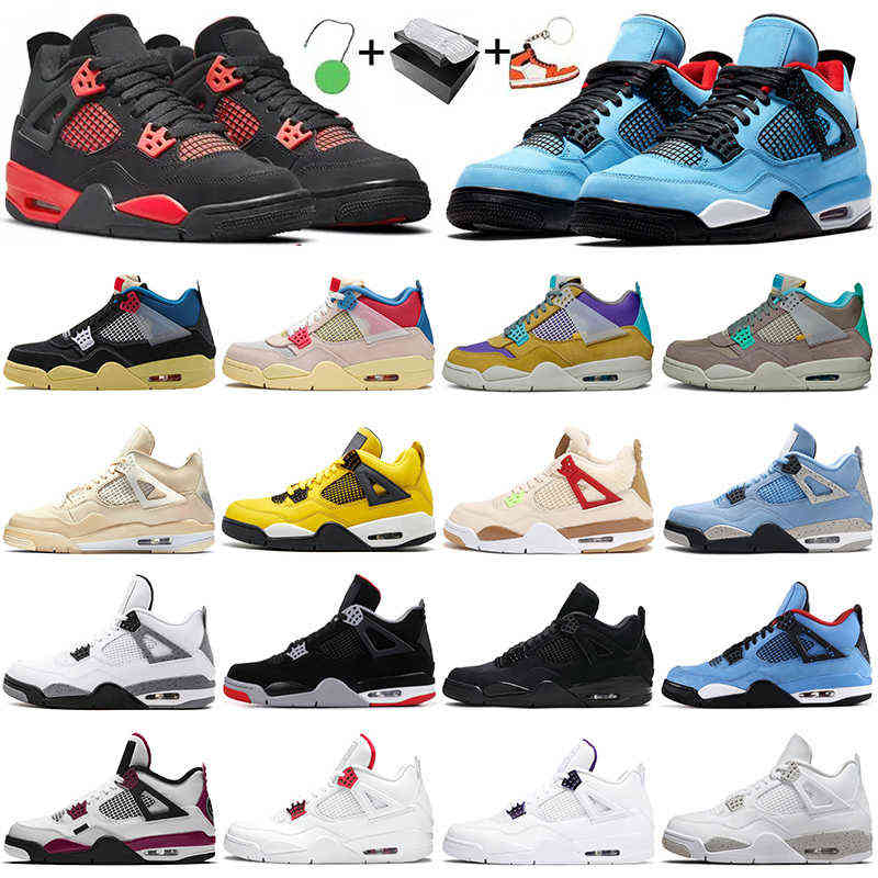 Hotsale With Box 4 4s men basketball shoes Black Cat University Blue Bred Cement Court Purple Sail Shimmer Wild Things mens womens sports, 4s fire red
Hotsale With Box 4 4s men basketball shoes Black Cat University Blue Bred Cement Court Purple Sail Shimmer Wild Things mens womens sports, 4s fire red