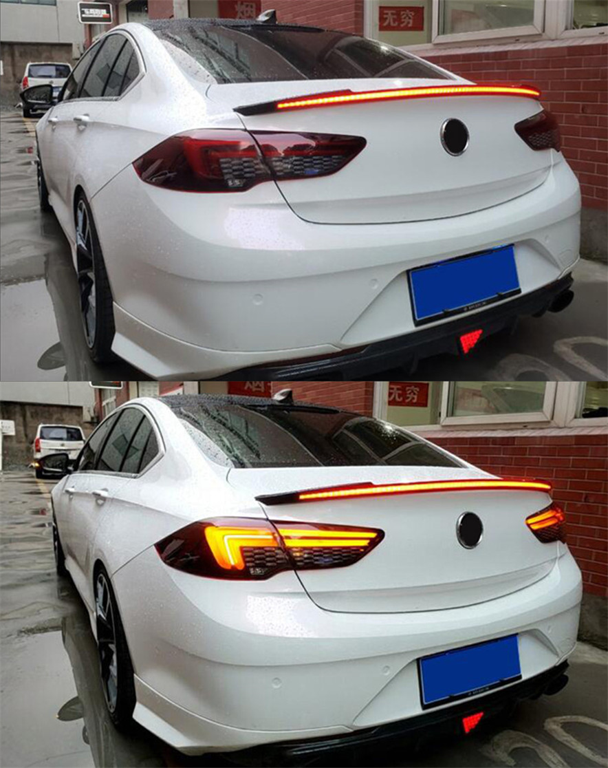 Car Styling Tail Light For Opel Regal Buick 20 17-2021 Taillights Rear Lamp LED Daytime Running Reversing Rear Lights