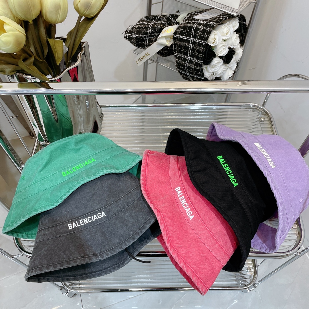 Casual Bucket Hat Simple Letters Design Caps Fashion Hats for Man Woman 5 Colors High Quality