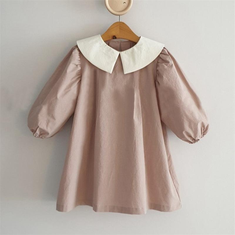 Girl's Dresses Small And Medium-sized Girls' Spring Clothes Cotton Fashion Simple Style Leisure Temperament Lapel Bubble Short Sleeve Dr, Blue
Girl's Dresses Small And Medium-sized Girls' Spring Clothes Cotton Fashion Simple Style Leisure Temperament Lapel Bubble Short Sleeve Dr, Blue