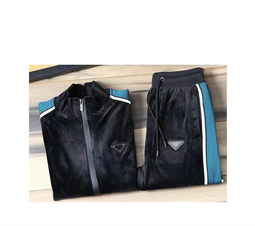 2022Men s Tracksuits spring sports suit autumn young and middle-aged casual couple sweater two-piece sportswear running suit 11, Black
2022Men s Tracksuits spring sports suit autumn young and middle-aged casual couple sweater two-piece sportswear running suit 11, Black