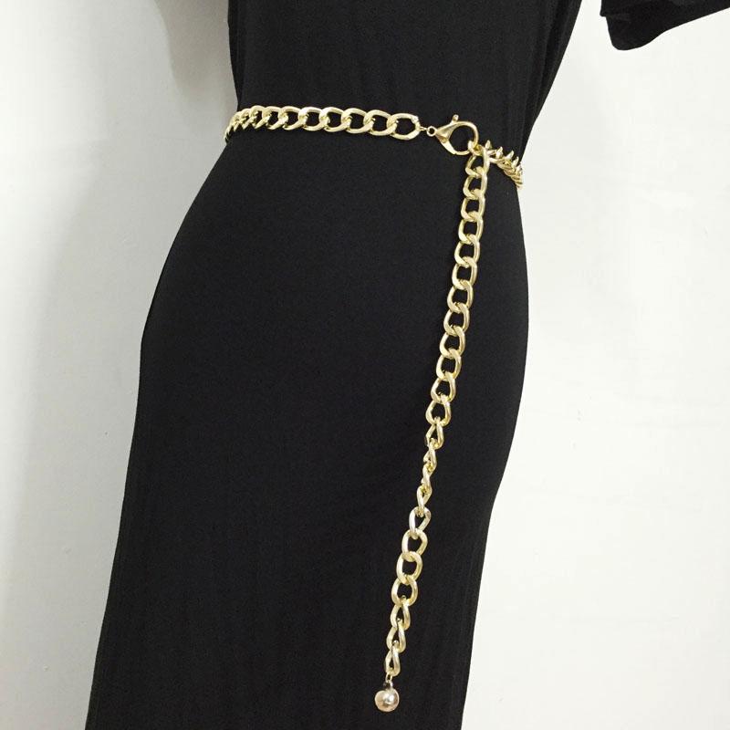 Belts Fashion Metal Waist Chain For Women Girls Gold Thick Causal Punk Cool Hip Hop Long WaistbandBelts, As pic
Belts Fashion Metal Waist Chain For Women Girls Gold Thick Causal Punk Cool Hip Hop Long WaistbandBelts, As pic