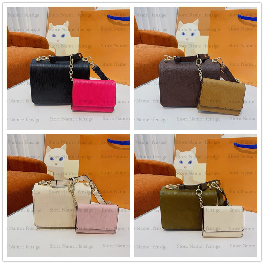 TWIST PM Handbag 2pcs Shoulder Bag With Removable Twisty bag Women versatile design CrossBody Twist-lock Epi leather Spring in the City, 01
TWIST PM Handbag 2pcs Shoulder Bag With Removable Twisty bag Women versatile design CrossBody Twist-lock Epi leather Spring in the City, 01
