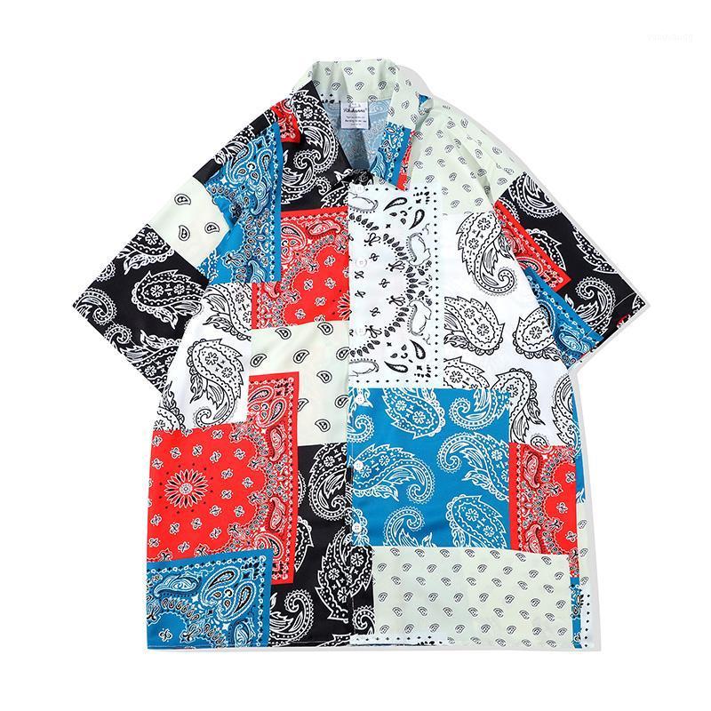 Cashew Flower Print Short Sleeve Summer Shirts For Men And Women Lapel Oversize Beach Vacation Hawaiian Shirt Loose Hip Hop Tops Men's Casua, Black
Cashew Flower Print Short Sleeve Summer Shirts For Men And Women Lapel Oversize Beach Vacation Hawaiian Shirt Loose Hip Hop Tops Men's Casua, Black